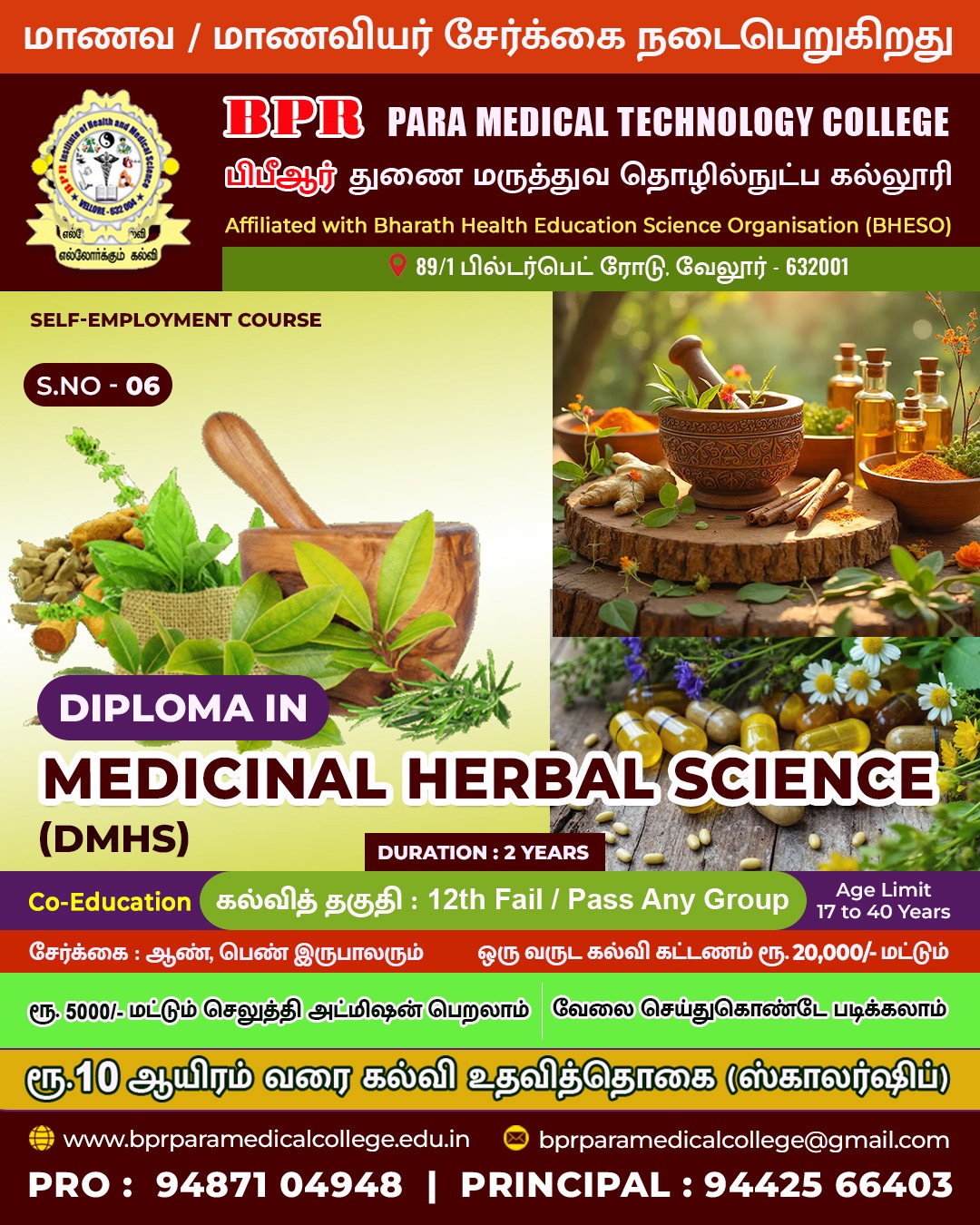 Dip.in Dental Assistant